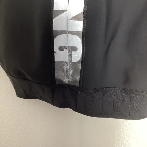 Alexander Wang Sports Bra X H&M Black Logo Size 6 - Picture 8 of 13